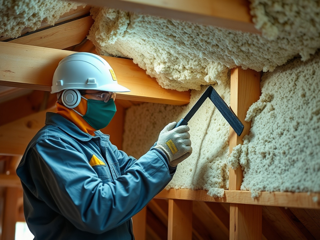 Spray Foam Insulation Removal